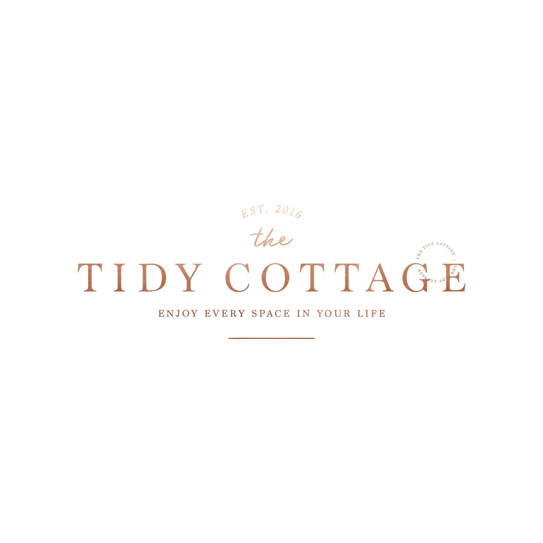 TC-Logo2-4-01 gorgeous, minimal logo design for home organizing company