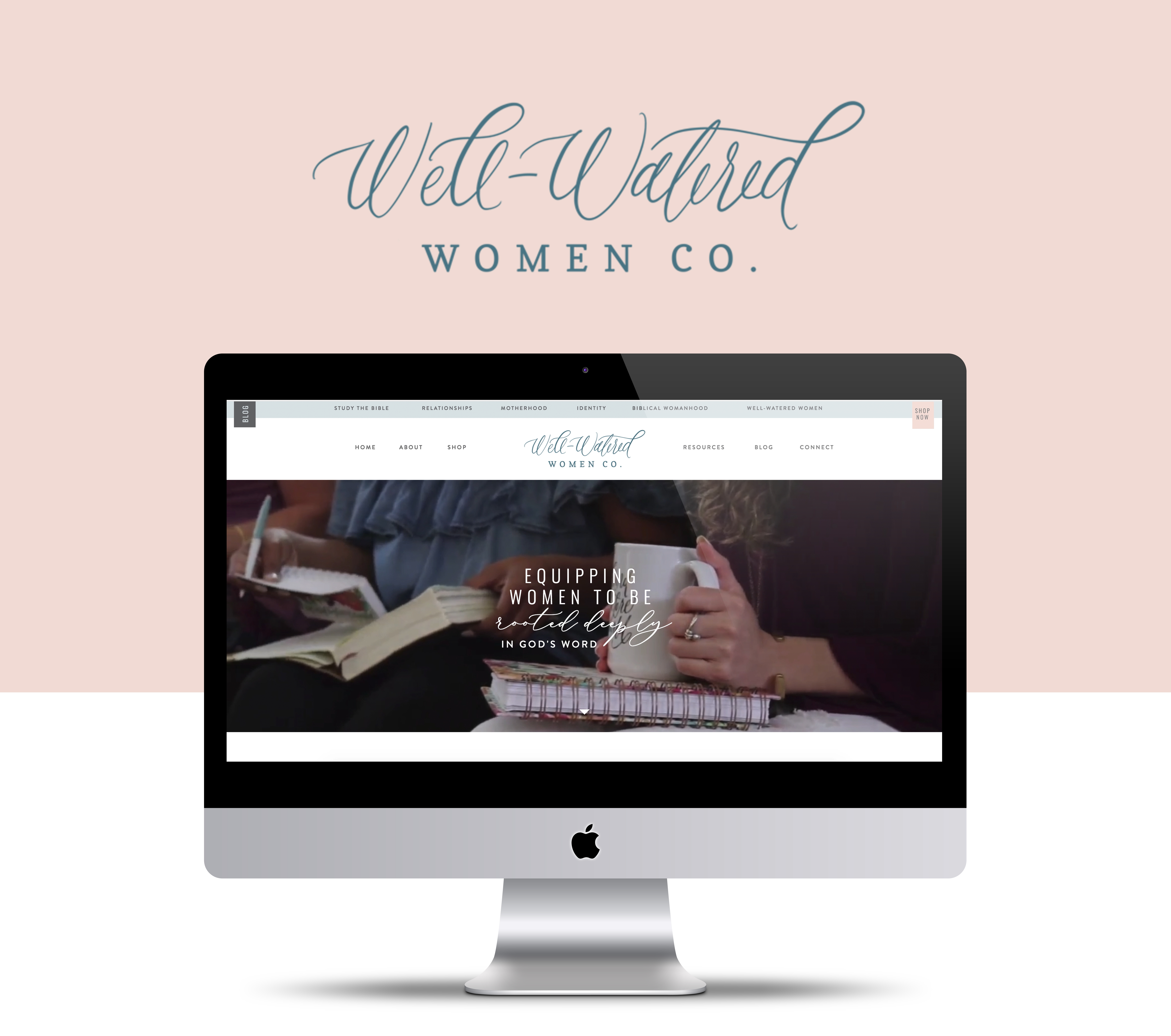 Well-Watered Women - Website Design by Speak Social Agency