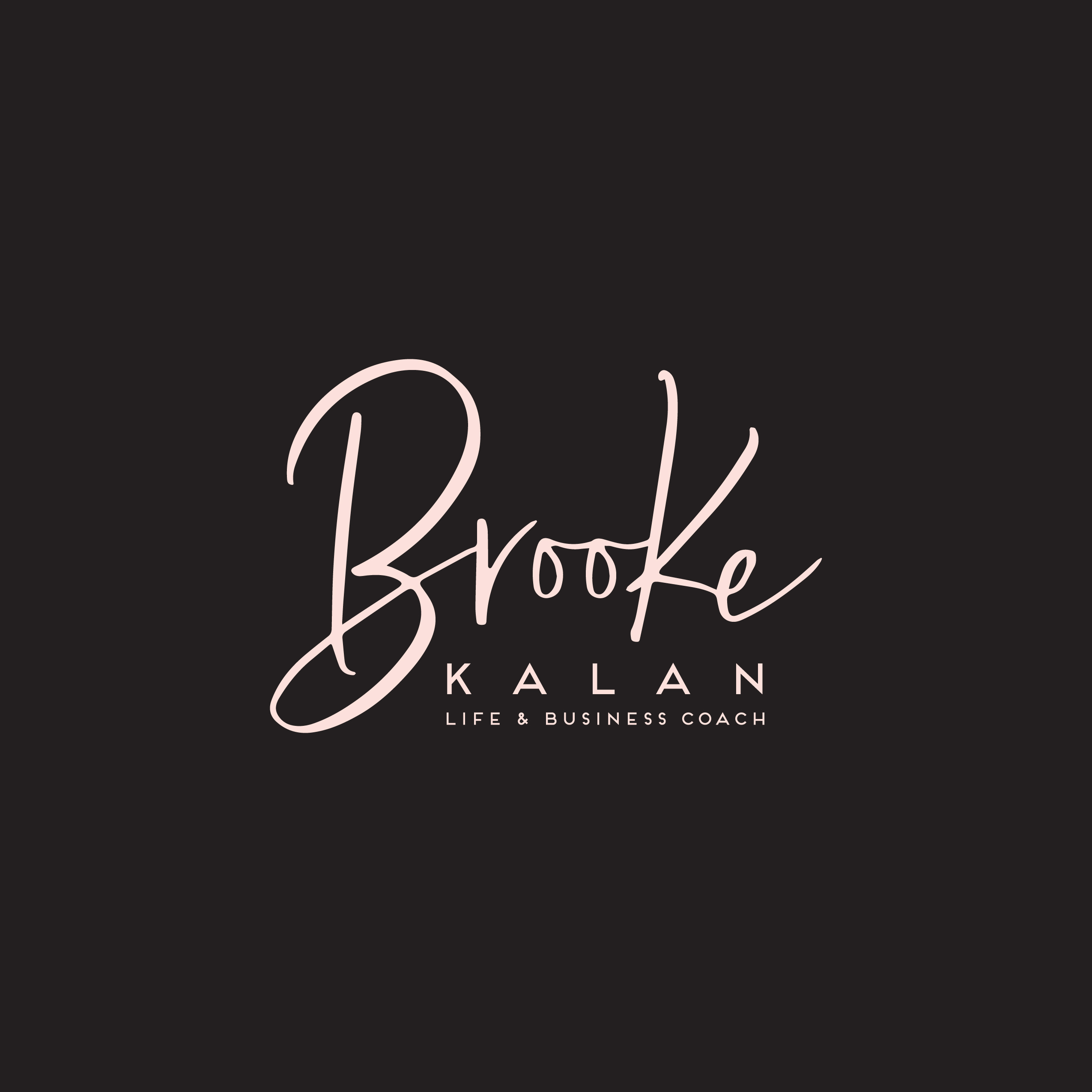 Brooke Kalan - Life and Business Coach Branding and Website Design