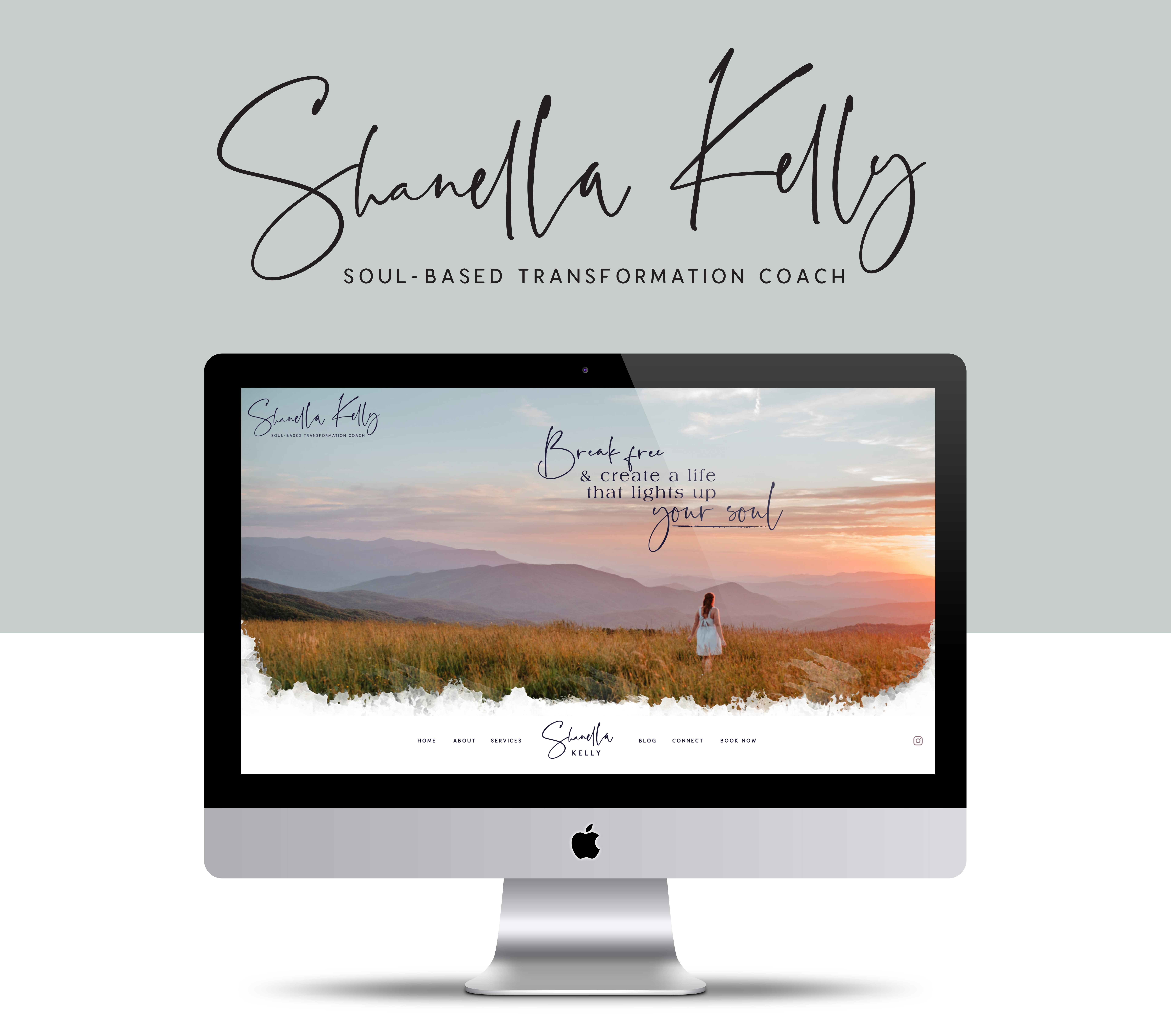 Preview-Site-ShanellaKelly Showit5 website for life coaches