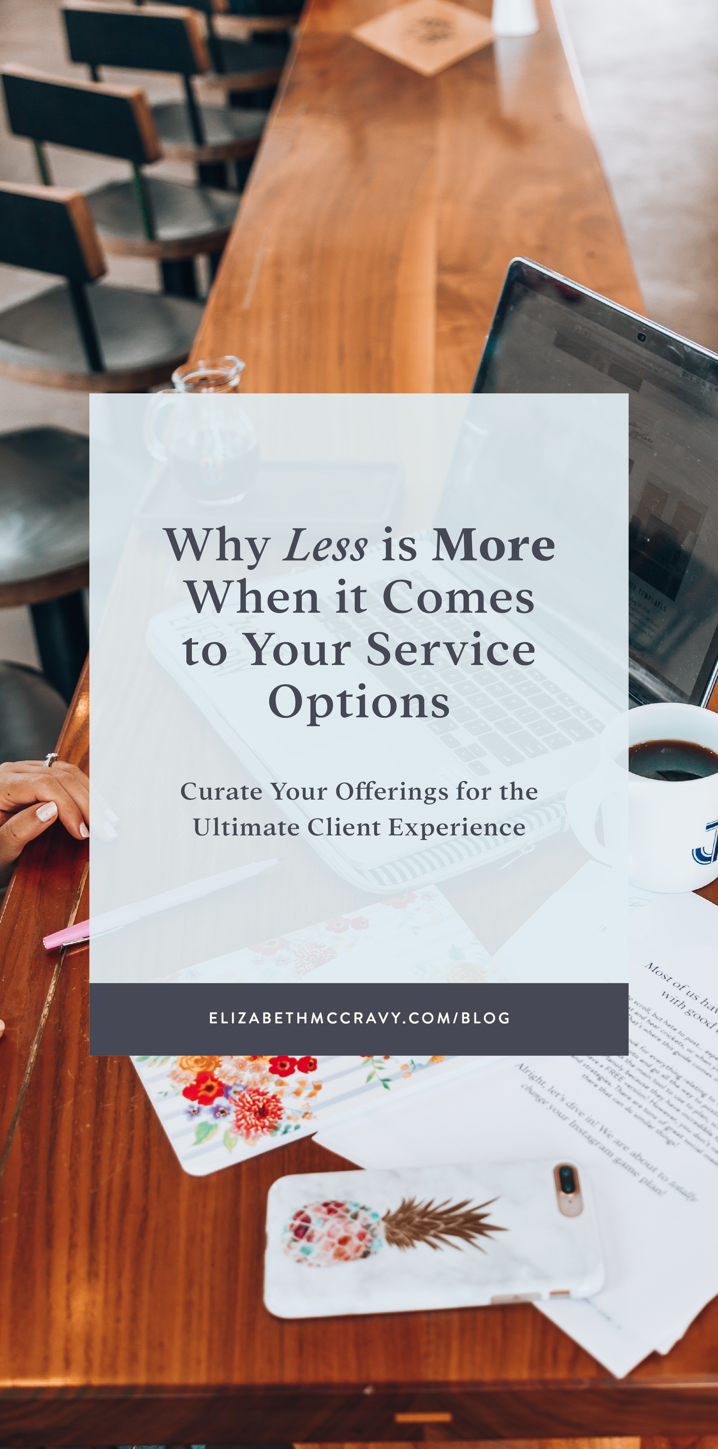 Why Less is More with Your Service Offerings-04 Why Less is More for your business services and packages. Wondering how many packages you should offer? Here's your guide!