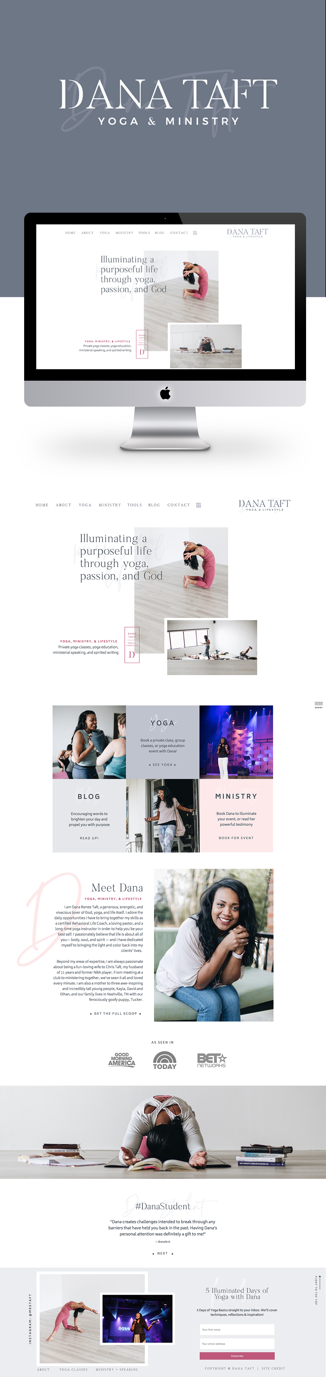 Dana Taft - Branding and Website Design by Elizabeth McCravy - Yoga Teacher Branding4 Dana Taft - Branding and Website Design by Elizabeth McCravy - Yoga Teacher Branding4