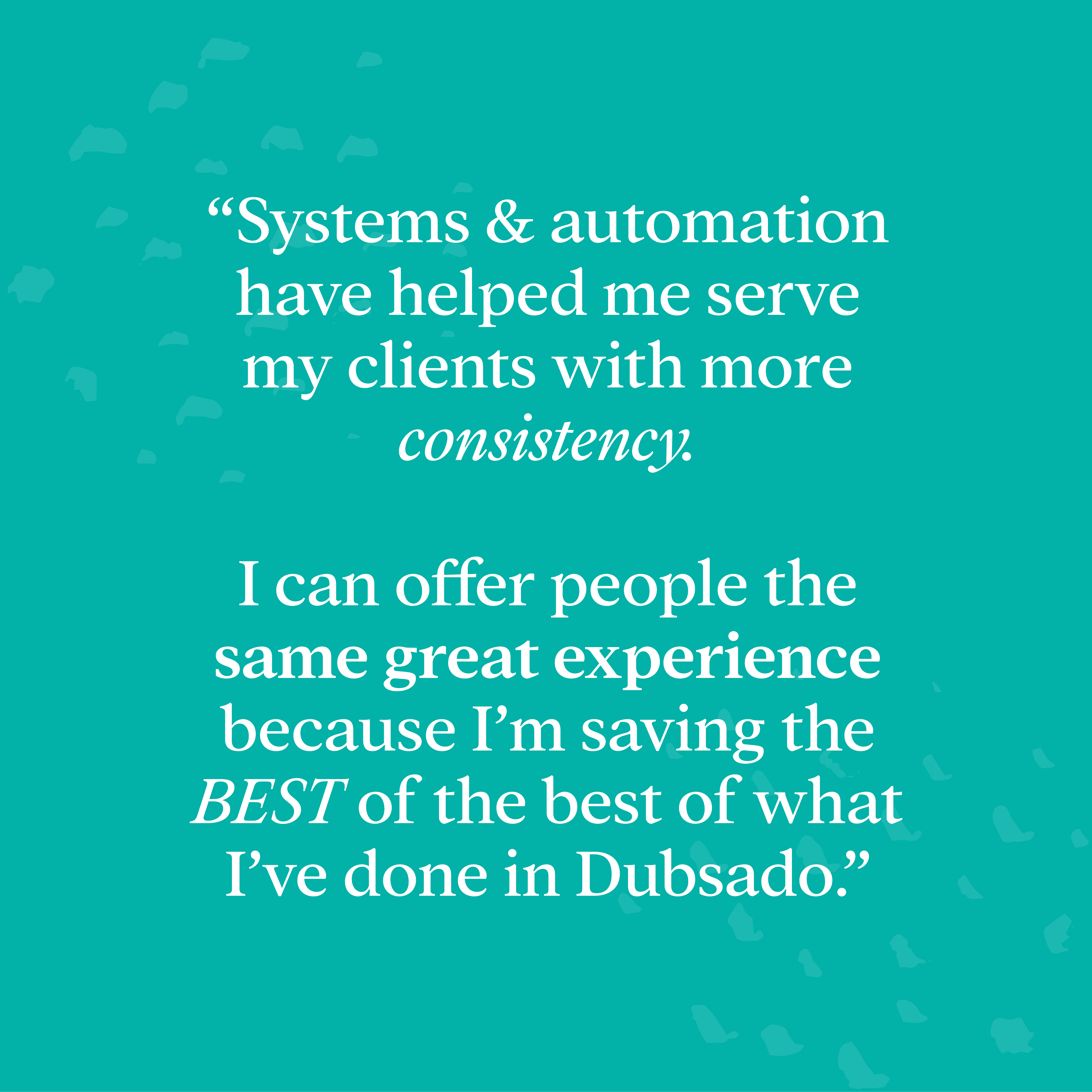 Breakthrough Brand Podcast with Elizabeth McCravy - Why I Love Dubsado Systems and automation have helped me serve my clients with more consistency. I can offer people the same great experience because I'm saving the best of the best of what I've done inside of Dubsado" - Why Dubsado ROCKS! Save 30% on your subscription with the code "Elizabeth30"!