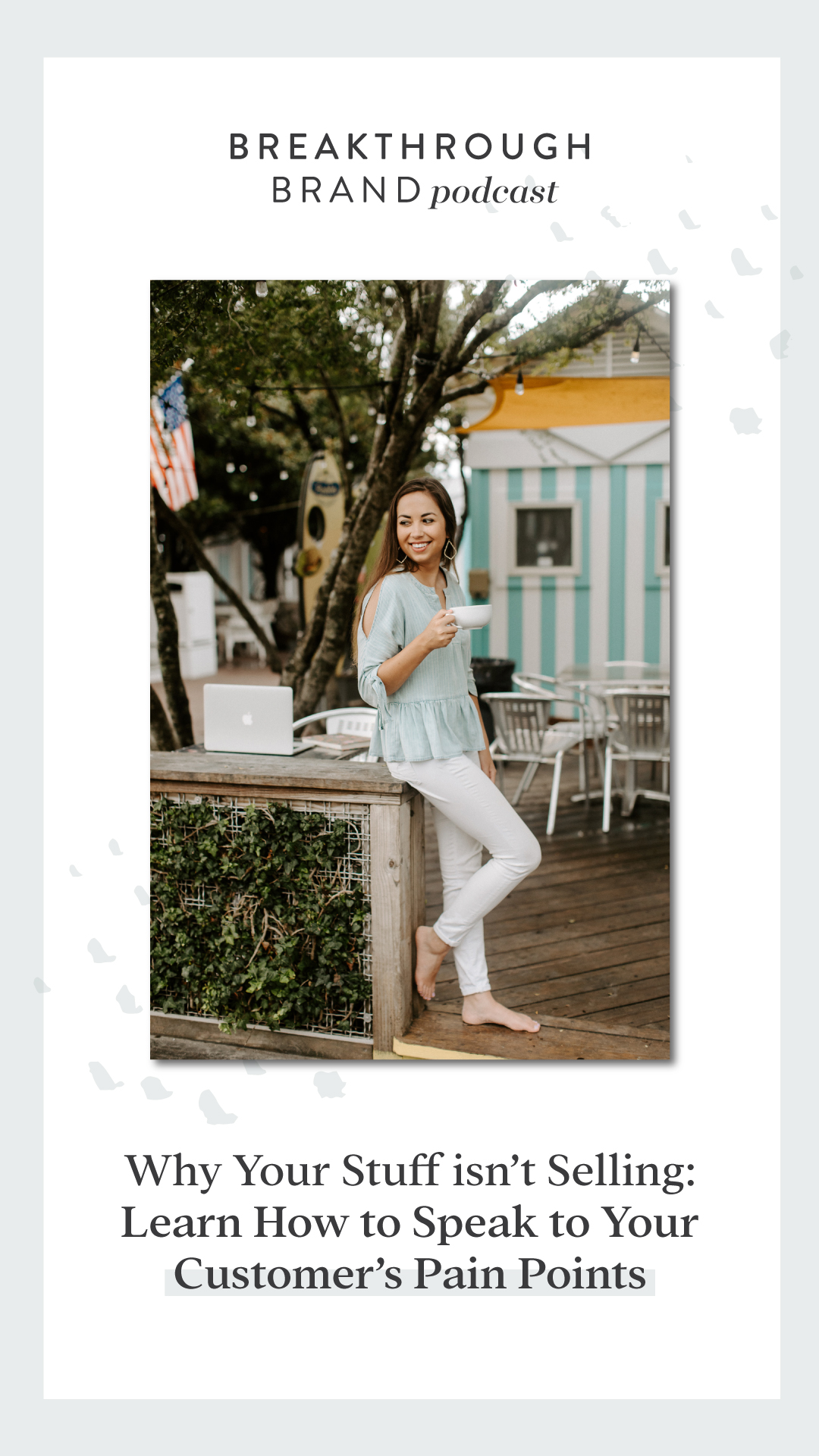 Why Your Stuff Isn't Selling: Learn How to Speak to Your Customer's Pain Points in Your Marketing. Whether you’re a coach, photographer, realtor, designer, you name it… If you’re asking the question, “How on earth do I stand out?!” then I have a solution for you! It all starts with knowing what the customer wants and what their problem is, then positioning yourself as the person that will solve that problem. In this episode, we go very deep into marketing tactics and the minds of our ideal customers.