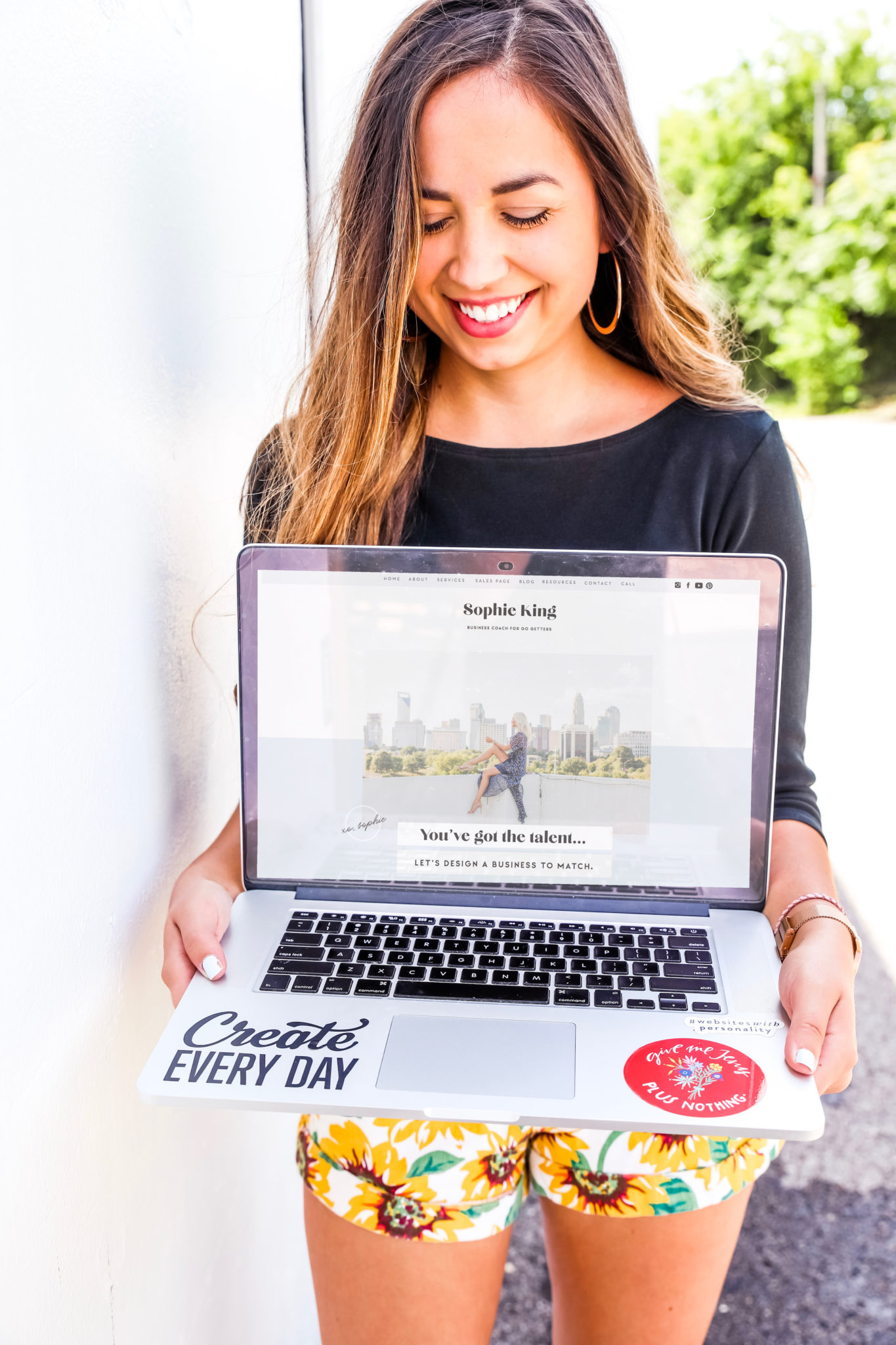 Premium website templates for women life coaches and business coaches