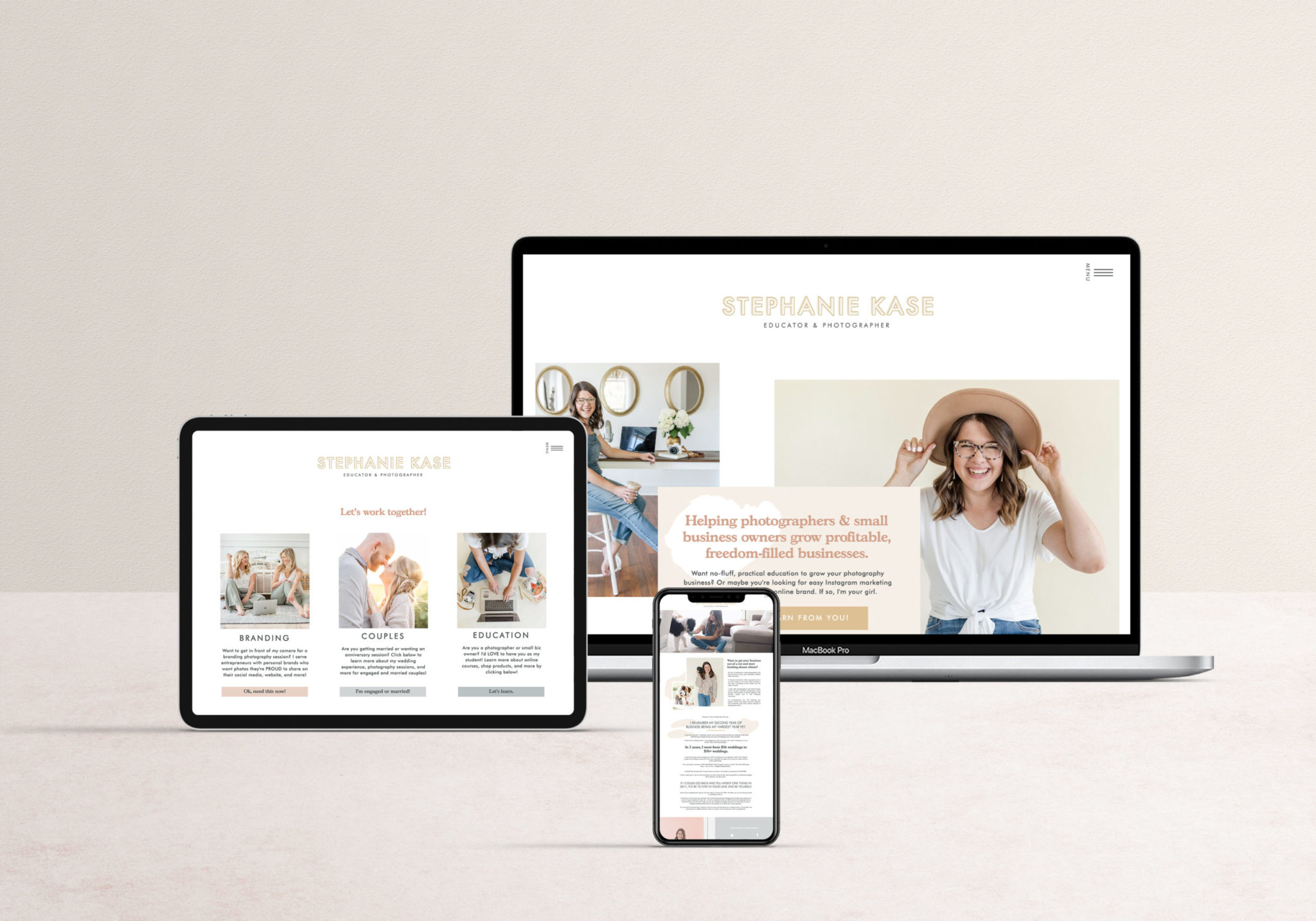 See how Stephanie Kase made $3,000 in shop sales when she launched her EM Shop template.