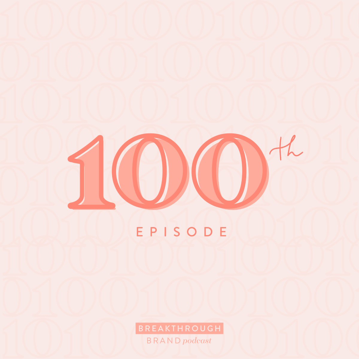 100th episode of the Breakthrough Brand Podcast!