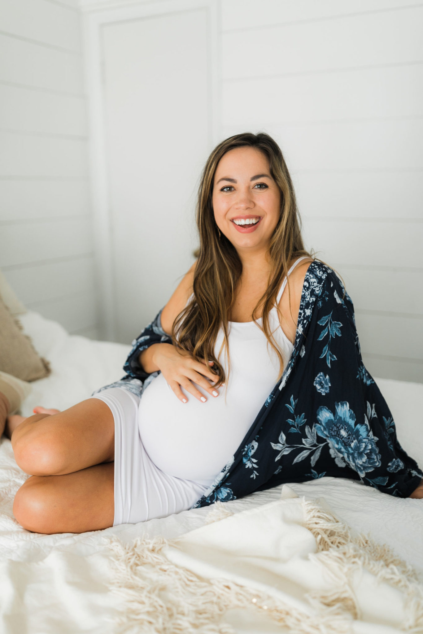 Hear Elizabeth McCravy chat all about her third trimester of pregnancy on the Breakthrough Brand Podcast.
