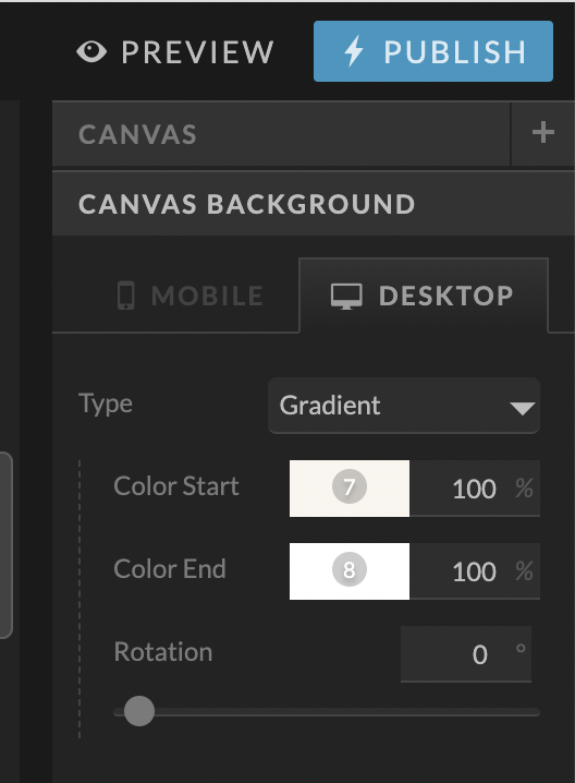 Background-Gradient-Tool-In-Showit The Background Gradient Tool Inside Showit