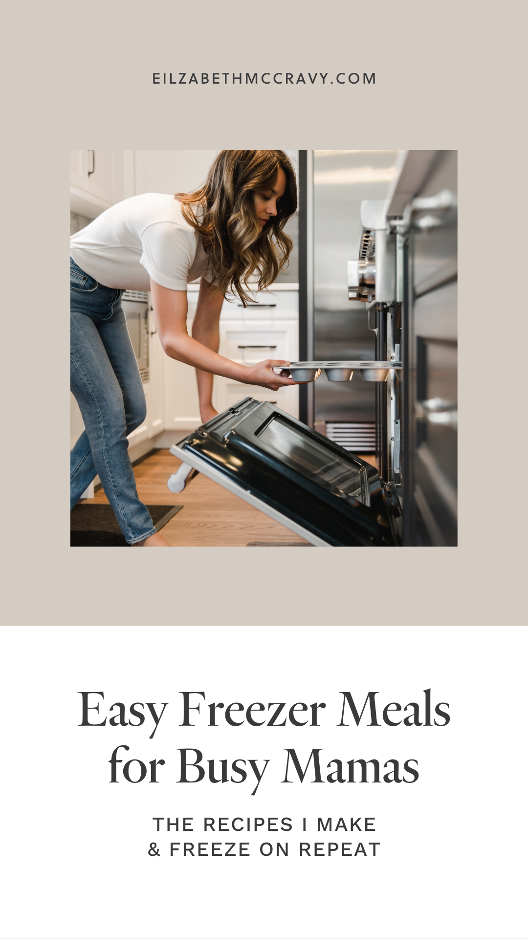 Easy, delicious freezer meals for postpartum moms to prep in the third trimester of pregnancy