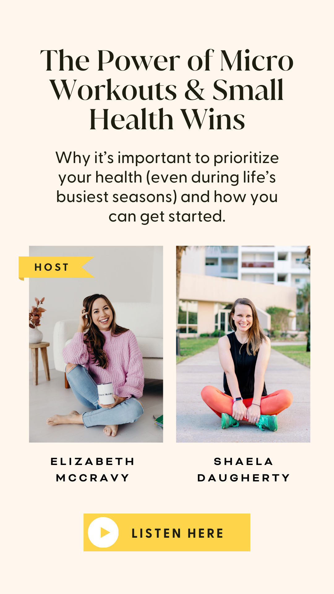 interview with Shaela Daugherty about prioritizing your health