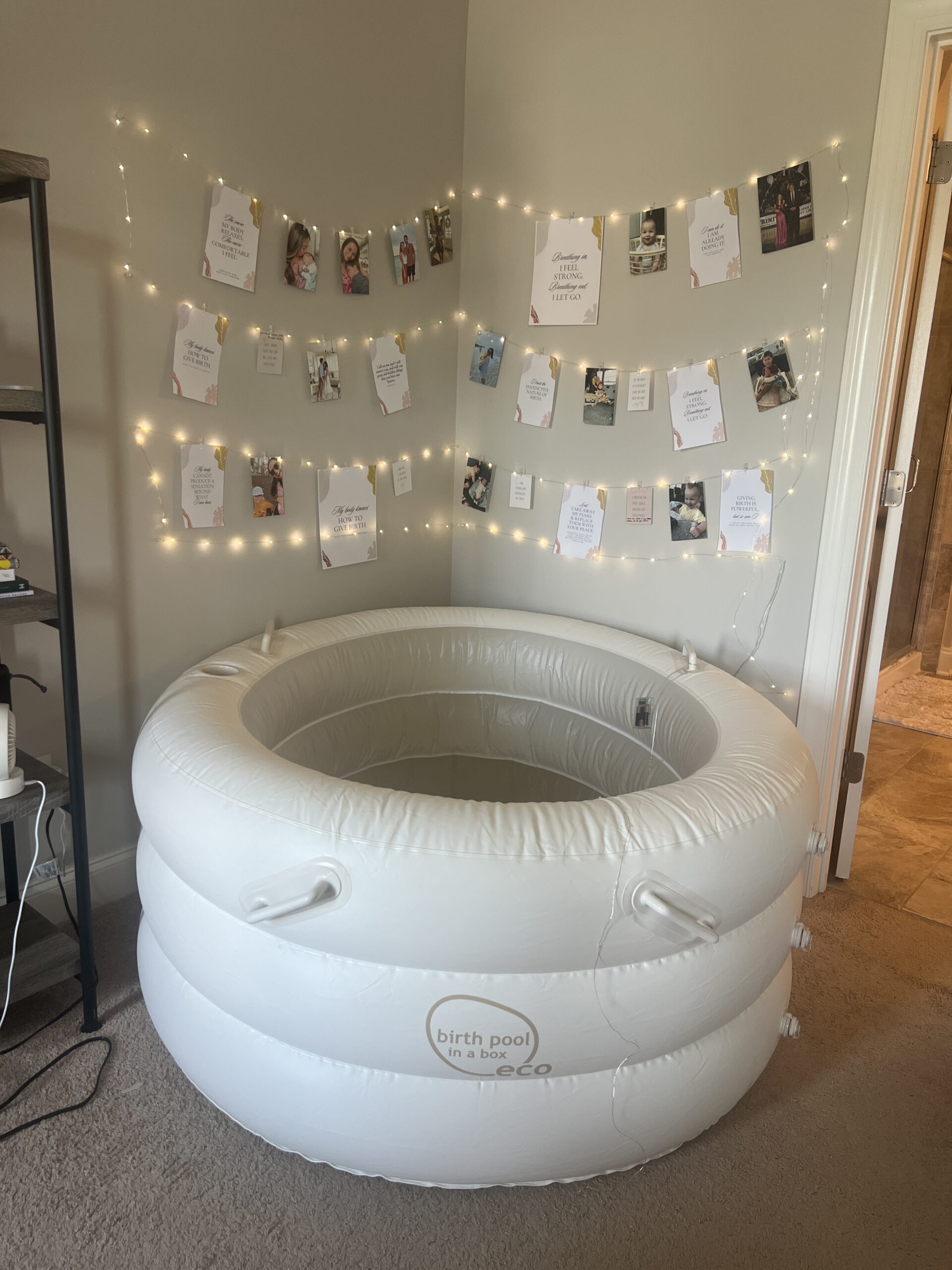 home birth set up