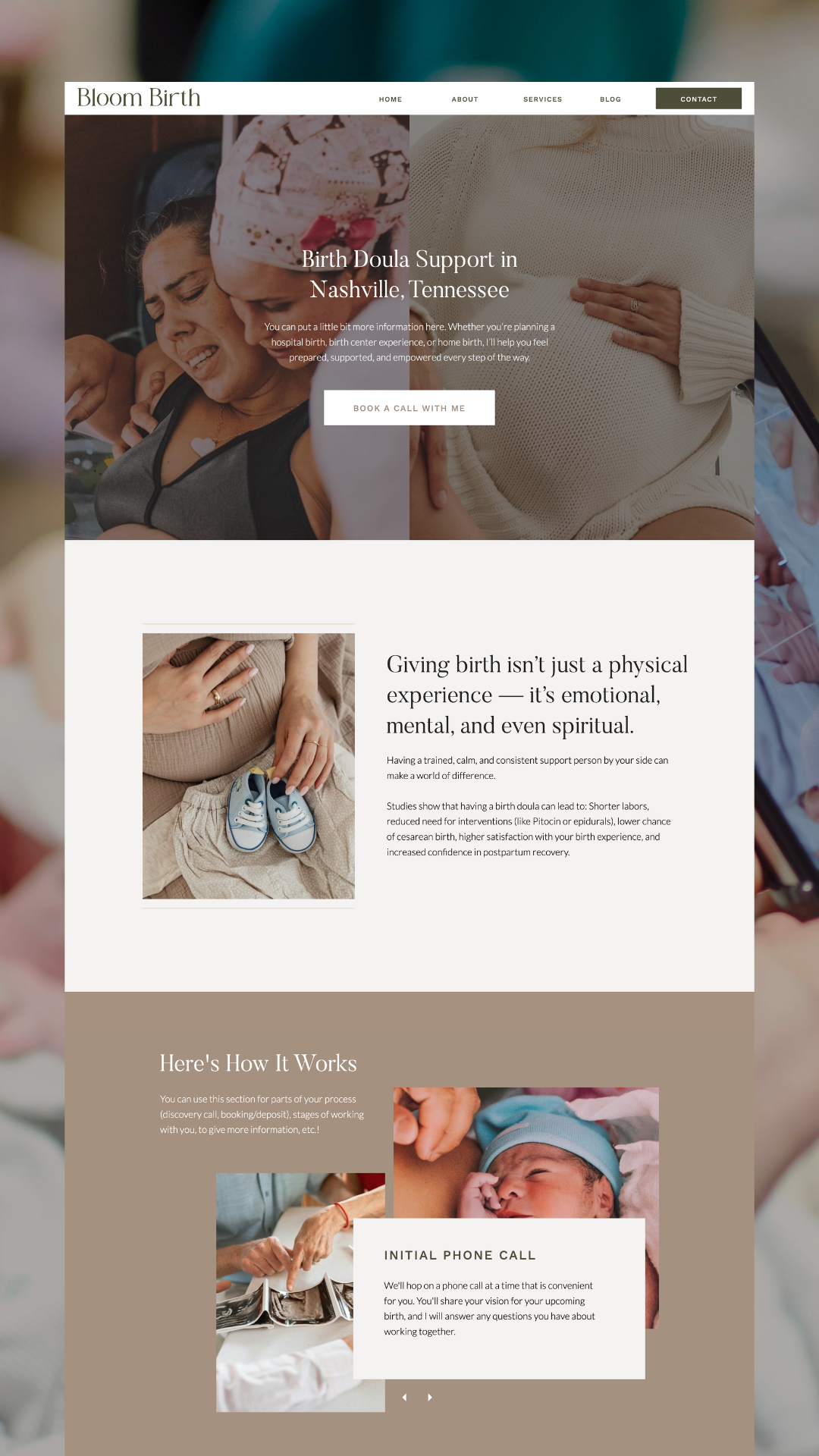 Birth-Doula-Postpartum-Showit-Template-3 website template for birth doulas
